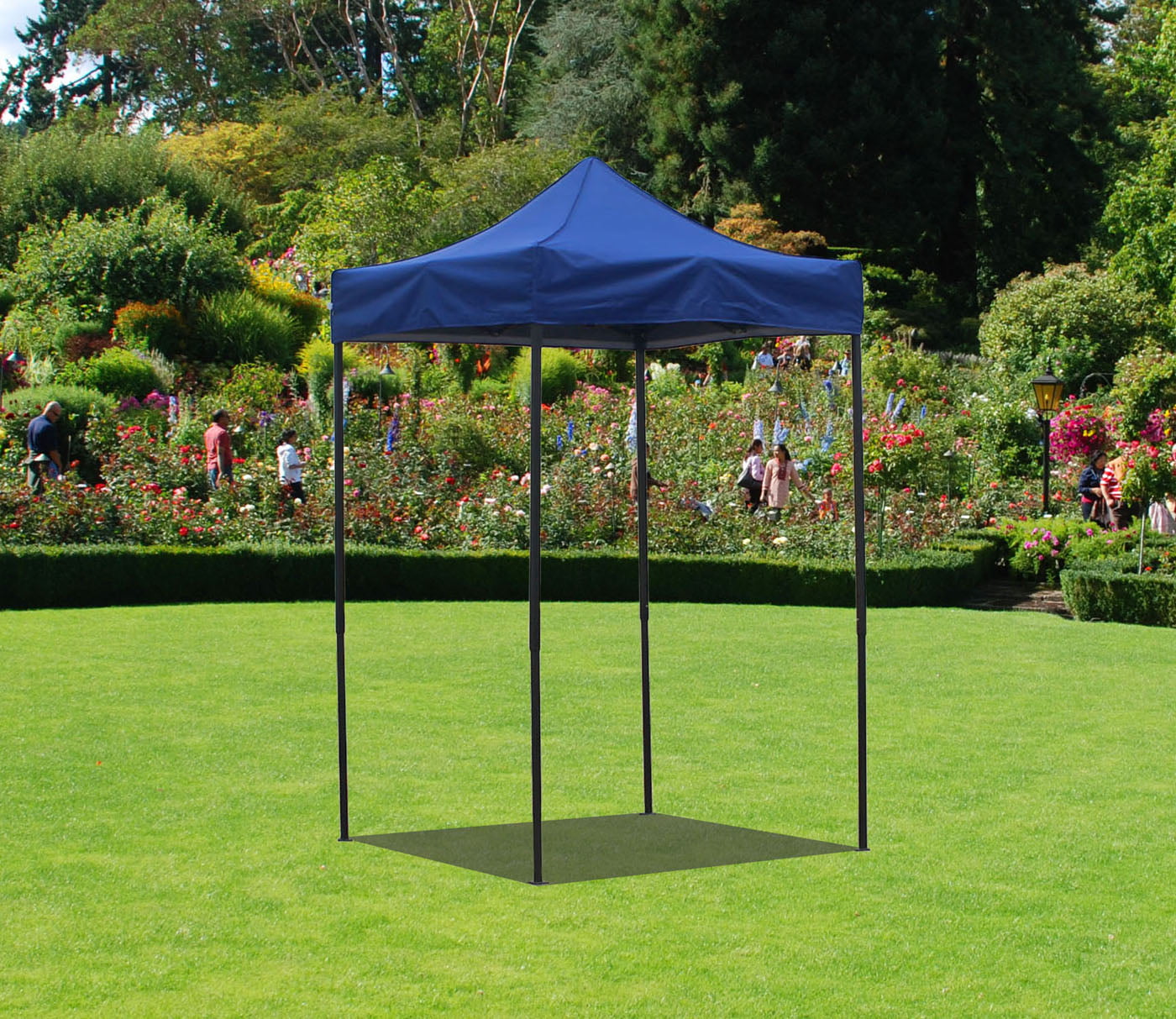 Canopy Ten 5 x 5 Commercial Fair Shelter Car Shelter Wedding Party Easy Pop Up 