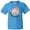 Pacific Blue, variant on Inktastic Baseball Princess- Tiara Youth T-Shirt