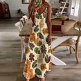 thumbnail image 3 of Autumn Harvest Maple Leaves Thanksgiving Fine Art Sleeveless Dress Summer Dress Woman 2025, 3 of 7