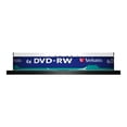 thumbnail image 6 of Verbatim DataLifePlus 10 Pack DVD-RW Discs 4.7GB 4x Rewritable Discs Matte Silver For Video Recording and Data Storage (Spindle), 6 of 17