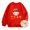 A-Red, variant on EQWLJWE Little Boys Girls New Year Sweatshirt Classic Red Cartoon Letter Print Long Sleeve Round Neck Pullover Loose Sweatshirt for Spring Festival Party(3-11Years)