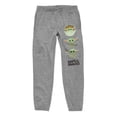 thumbnail image 3 of Star Wars The Mandalorian Baby Grogu Character Men's Grey Sweatpants - M, 3 of 3