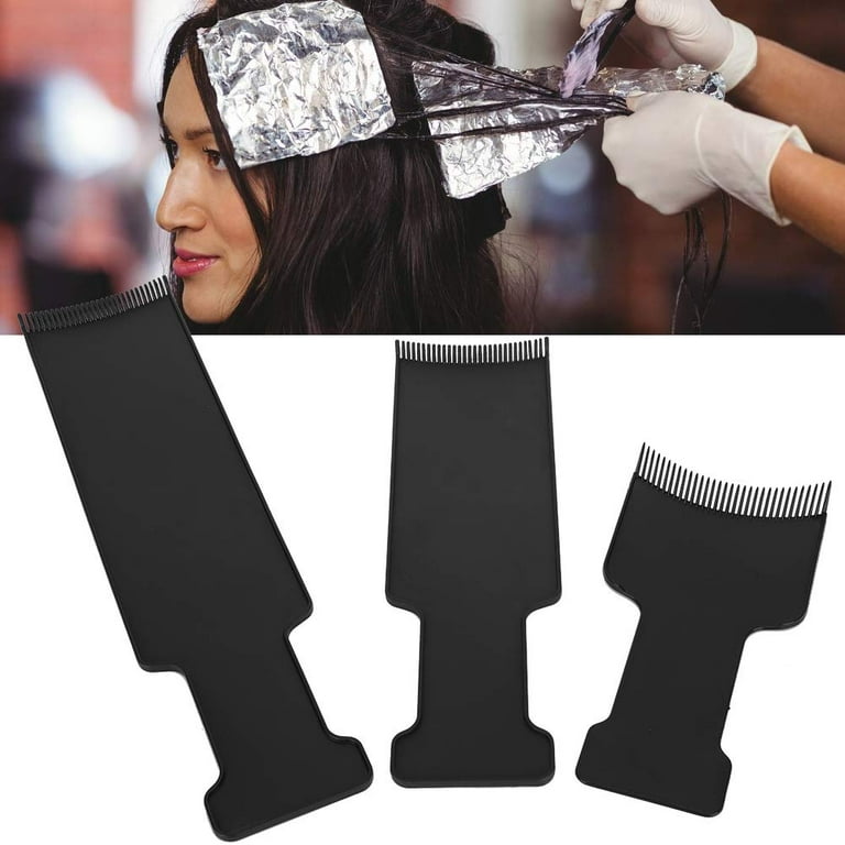 hair Foils For Highlighting，hair Dye Kit，hair Highlighting Kit，hair  Coloring Kit，3pcs Hair Dye Color Board Barber Accessories For Barber Shop  And Home 