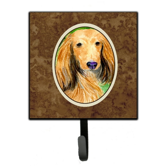 Carolines Treasures Dachshund Leash or Key Holder Single Hook multicolor