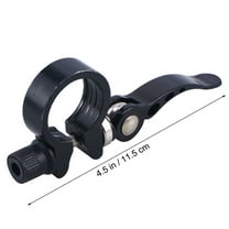 STOBOK Bike Seat Adjustment Clamp Black 1Pack