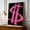 Rolled Canvas, variant on Funky Pink Aesthetic Maximalist Wall Art Print Poster, Trendy College Dorm Apartment Bedroom Decor