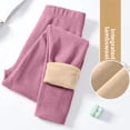 thumbnail image 1 of Pantalones de capa Base de terciopelo de cordero con forro polar grueso de cintura alta para mujer, pantalones cálidos de otoño e invierno, pantalones largos, ropa cómoda para el hogar, 1 of 5