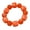 Orange, variant on Fashionable Square Round Beaded Acrylic Bracelet Casual Wear