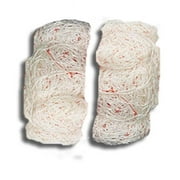 Jaypro Sports SND-8 8 x 24 Official Size Soccer Net - 4mm Braid - White- Pack of 2