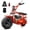 Red, variant on 99CC 4-Stroke Gas Mini Dirt Bike for 13+, 28MPH Off-Road Mini Bike w/ Hydraulic Brakes, Front Suspension Fork, SUNF All-Terrain Tires, Headlight, Neck Gaiter & Tool Kit, 220LB Capacity - Purple