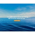 thumbnail image 2 of ArtsyQuotes 24x20 Gold Ornate Wood Framed with Double Matting Museum Art Print Titled - Mother Teresa Quote: Drop of Water, 2 of 4
