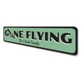 thumbnail image 4 of Gone Flying Novelty Decor, Metal Wall Sign - 4x18 Inches, 4 of 4