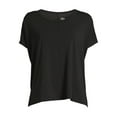 thumbnail image 5 of Athletic Works Women’s Dri More Dolman Sleeve Tee with Side Slit, Sizes XS-XXXL, 5 of 5