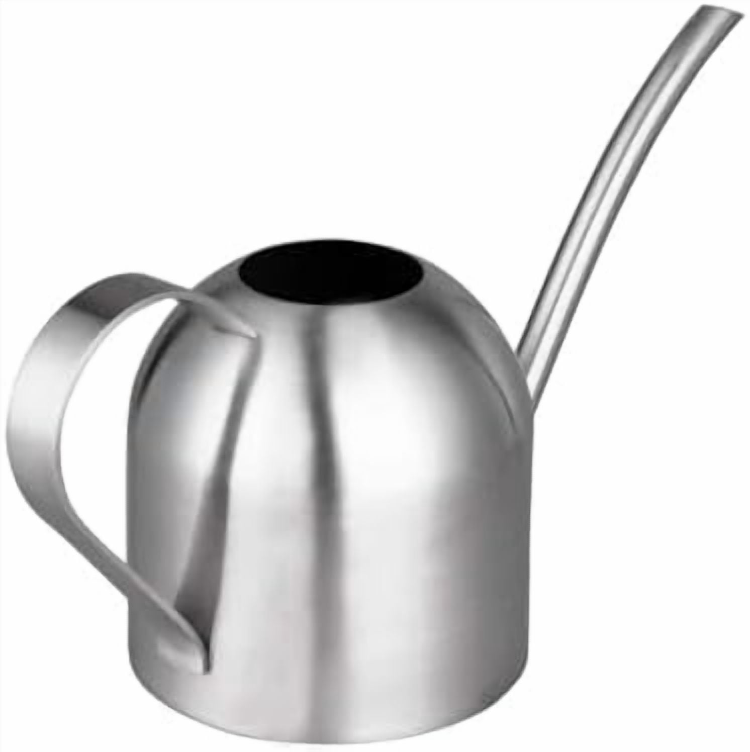 Indoor Watering Can for House Plants Stainless Steel Watering Can Metal with Long Spout (33oz/1L)