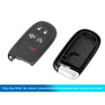thumbnail image 4 of Unique Bargains New Car Replacement Key Fob Shell Case Black GQ4-54T for Ram 1500 2013-2017, 4 of 4