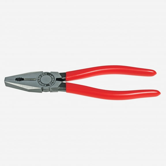 Knipex 8" Combination Pliers - Plastic Grip
