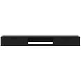 thumbnail image 4 of Nexera Slim Wall-Mounted Tv Stand Fits Tv's up to 72" with 2 Storage Cabinets, Black, 4 of 9