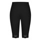 thumbnail image 3 of Karight Plus Size Slip Shorts for Women Soft Modal Short Leggings Lace Shorts Under Dresses Mid Thigh Leggings Pants, 3 of 4