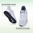thumbnail image 5 of MAYKX Wide Toe Box Womens Walking Shoes with Arch Support | Slip On Tennis Shoes | Orthotic Sneakers for Plantar Fasciitis | Ideal for Office Staff, Long Standing & Light Outings, 5 of 7