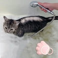 thumbnail image 4 of Cepillo de masaje suave para mascotas Herramienta de limpieza de seguridad para Masaje Aseo de silicona Accesorios - Rosa Rosado, 4 of 7