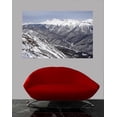 thumbnail image 2 of Snowy Mountain Scene Wall Decal, 2 of 2