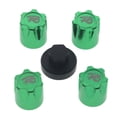 thumbnail image 1 of 4 Uds Tapa Central a Prueba de Polvo de Rueda Tuerca para 1//4 SCX10 D90 MST RC Coche Hugo Cubierta verde, 1 of 7