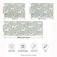 thumbnail image 4 of Haosy Satin Pillowcase for Hair and Skin Standard Cooling Silk Pillow Case with Envelope Closure White Horses and Flower 20"x40", 4 of 9