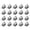 Silver, variant on 3D Star Lapel Pins Bulk Fashion DIY Brooches, Gold Zinc Alloy Hat Jacket Backpack Decor Pins, Small 16mm, 10 Pack