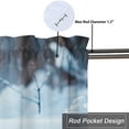 thumbnail image 5 of Leopard Valance Curtain for Kitchen African Safari Wildlife Animal Cheetah Winter Snow Window Valance for Living Room Bedroom, Kitchen Valance Rod Pocket Window Decor Curtain 54 by 18 in, 1 Panel, 5 of 6