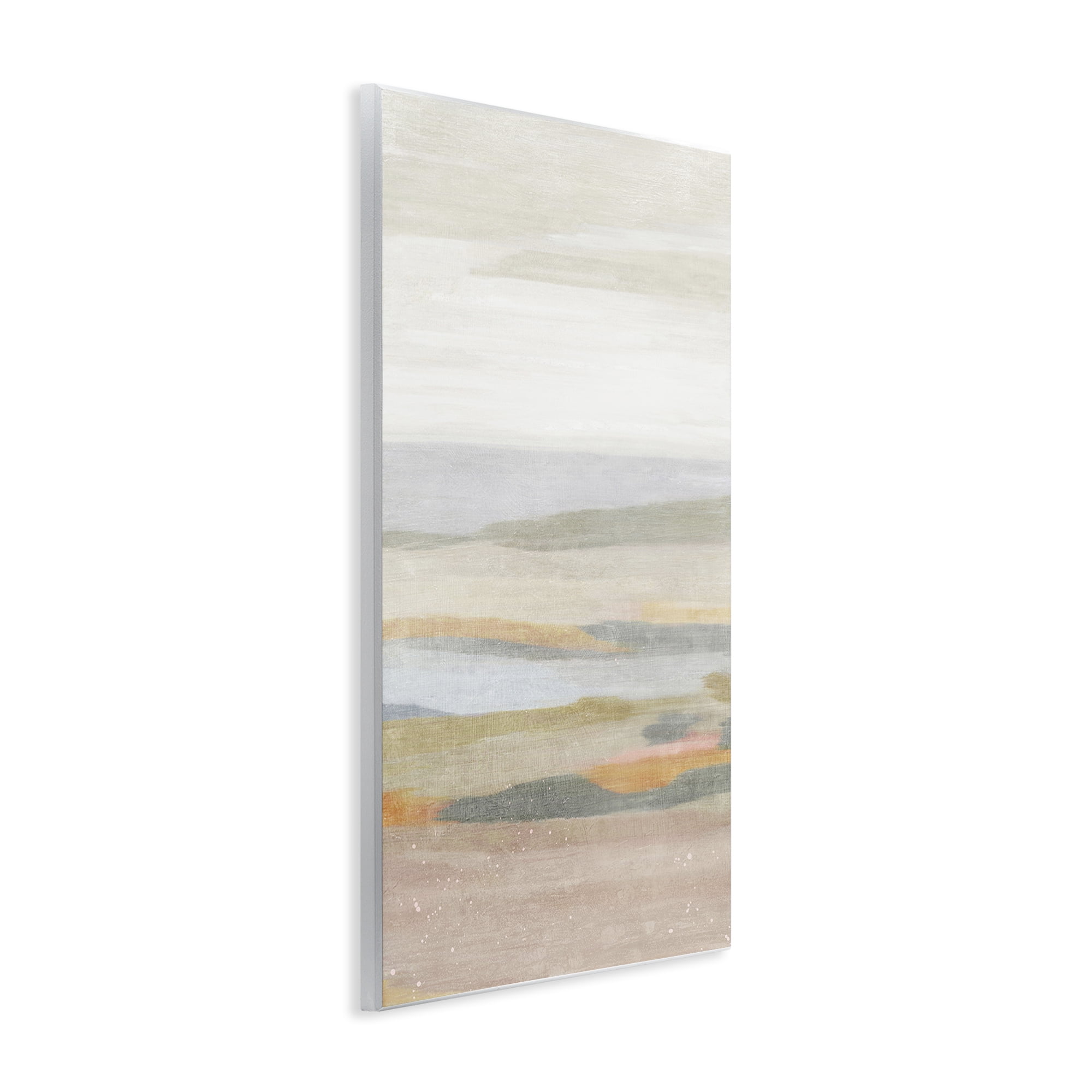 Stupell Industries Calming Neutral Beach Coastal Painting Unframed Art Print Wall Art, 10 x 15