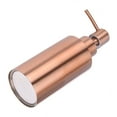 thumbnail image 2 of Stainless Steel Soap Dispenser Kitchen Bathroom Countertop Hand Pump Liquid Copper Soap Dispenser Lotion Bottle Rose Gold[250ml], 2 of 9