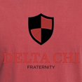 thumbnail image 3 of CafePress - Delta Chi Vertical Black And Red Logo T Shirt - Mens Comfort Colors Shirt, 3 of 5