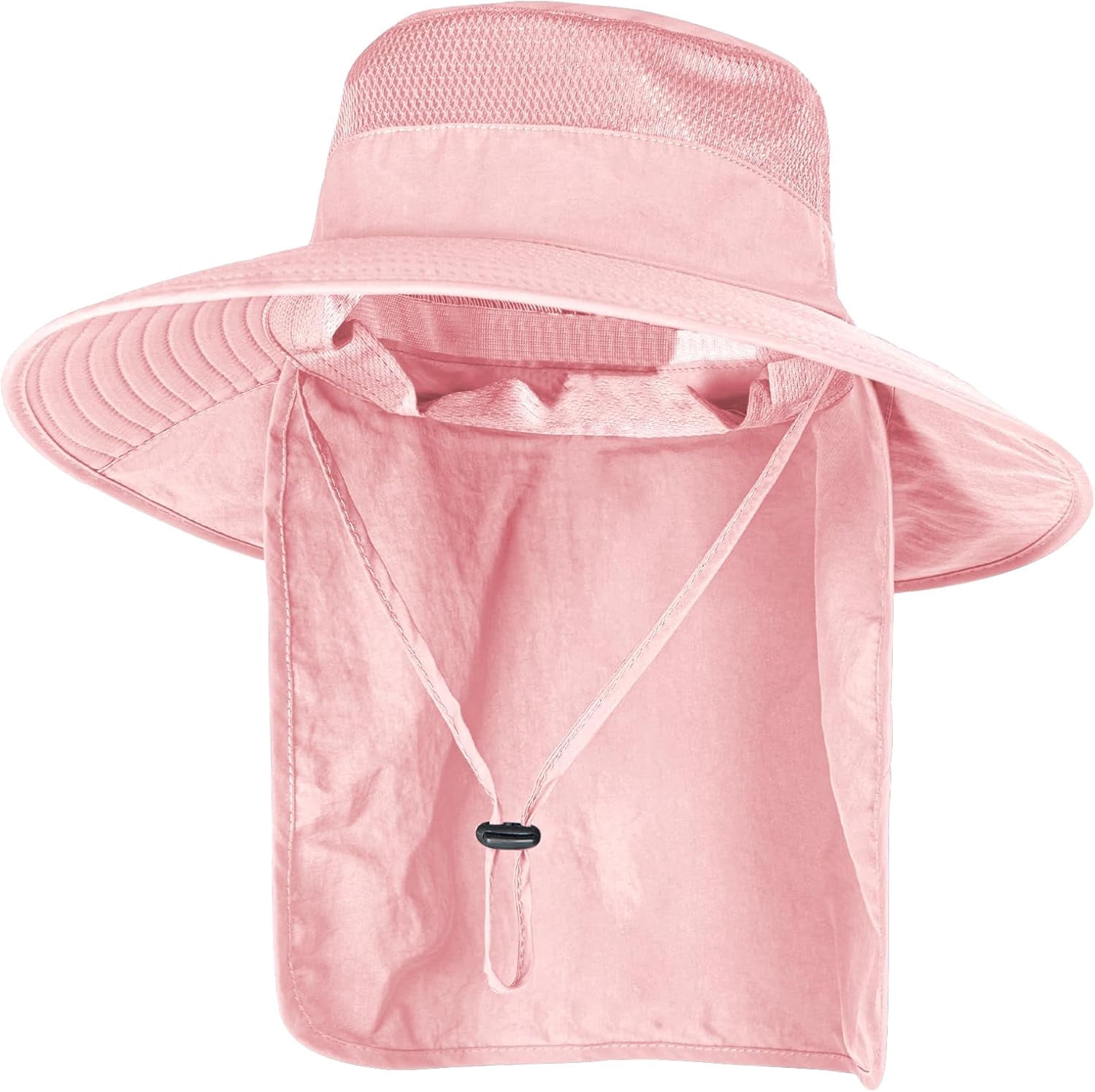 Stcylzfu Breathable UPF 50+ Fishing & Safari Hat with Wide Brim and Protective Neck Flap for Extended Sun Exposure