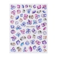 thumbnail image 2 of CEHVOM Nail Stickers Simulation Dried Flowers Butterfly Flowers 3D Nail Decals, 2 of 4