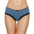 thumbnail image 2 of Women's Assorted Cotton Brief Panties Low Rise Underwear, 4-Pack, 2 of 6