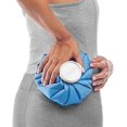 thumbnail image 1 of Bolsa de hielo de tela para fisioterapia, bolsa de hielo médica para reducción de fiebre y refrigeración, azul, 9", 1 of 4