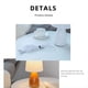 thumbnail image 2 of USB Retro Plisado Al Lado de la Lámpara Mesa Lámpara de Escritorio para Dormitorio Lámpara de Cama con Atenuación Continua Deco LED Luz, 2 of 6