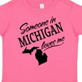 thumbnail image 4 of Inktastic Someone in Michigan Loves Me Boys or Girls Toddler T-Shirt, 4 of 5