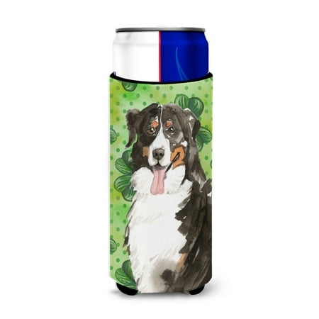

Carolines Treasures CK1815MUK Shamrocks Bernese Mountain Dog Michelob Ultra Hugger for slim cans Slim Can multicolor