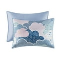 thumbnail image 4 of Gracie Mills Eowyn Whimsical Cloud 5-Piece Reversible Cotton Quilt Set with Decorative Pillows - GRACE-8291, 4 of 4