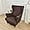 Coffee, variant on XUELC 2 Pieces Wingback Armchair Slipcover Stretch Chair Slip Covers Washable Armchair Protector Cover for Living Room and Bedroom Beige