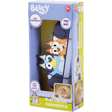 Bluey Electronic Harmonica Musical Toy and Songbook for Kids