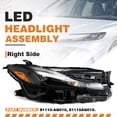 thumbnail image 5 of For 2025 Toyota Camry LE SE Projector LED Headlight Right Passenger RH, 5 of 12