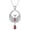 January, variant on Dveatr Phoenix Necklace with Synthetic Birthstone Nirvana Rebirth Phoenix Pendant Necklace Gift for Women