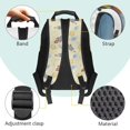 thumbnail image 4 of Pzuqiu Basketball Player Capybara Kids Backpack for K-12 Grades 17 Inch Large Capacity Lightweight Schoolbag Back to School Elementary School Backpack for Boys Girls Ages 6-18, 4 of 7