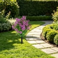 thumbnail image 4 of DefiDgd Outdoor Artificial Green Plant Ground Stake Bush,Faux Greenery Bush Ornament for Outdoor Yard Patio Lawn Porch Garden Landscaping Holiday Daily Home Decoration(QQ), 4 of 6