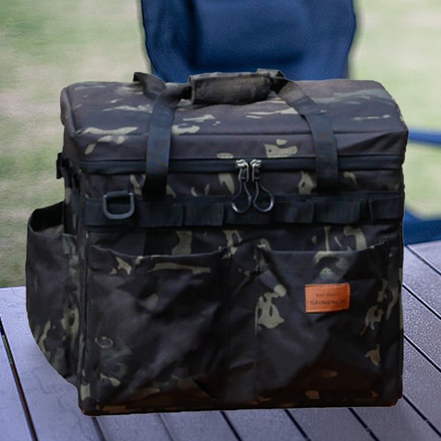 Bolsa de almacenamiento de herramientas para barbacoa, bolsa de almacenamiento multifuncional para Picnic para acampar al aire libre Likrtyny Para estrenar