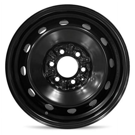 New OEM Surplus Wheel 17x7.5 in for 2004-2014 Ford Expedition Painted Black 17 inch Steel Rim