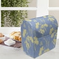 thumbnail image 3 of Floral Stand Mixer Cover, Botanical Theme Abstract Flowers and Leaves Image in Monochrome Style, Kitchen Appliance Organizer Bag Cover with Pockets, 5 Quarts, Pale Sky Blue and Cream, by Ambesonne, 3 of 4
