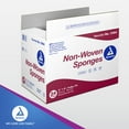 thumbnail image 7 of Dynarex Non-Woven Sponges, Sterile Gauze Sponges, Highly-Absorbent with Less Linting, 4" x 4", 4 Ply, 1 Case of 600 Non-Woven Sponges (24 Boxes of 25), 7 of 7
